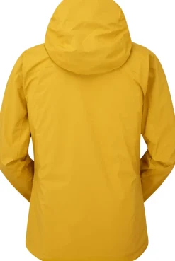 Rab Womens Downpour Light Jacket - Sahara