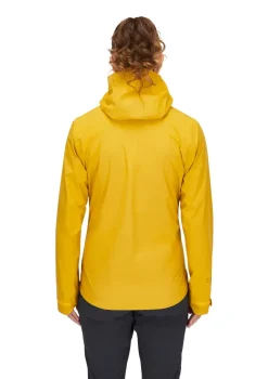 Rab Womens Downpour Light Jacket - Sahara