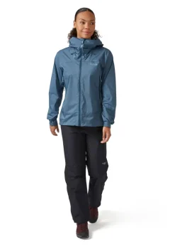 Rab Womens Downpour Plus 2.0 Jacket - Orion Blue