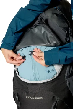 Rab Womens Exion 65 ND Rucksack - Anthracite-Graphene