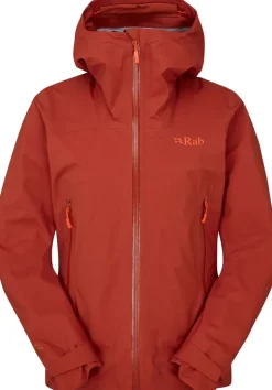 Rab Womens Firewall Light Jacket - Tuscan Red