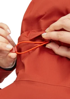 Rab Womens Firewall Light Jacket - Tuscan Red