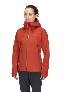 Rab Womens Firewall Light Jacket - Tuscan Red