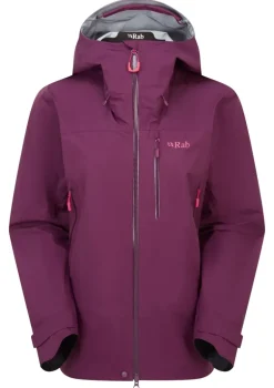 Rab Womens Firewall Mountain Jacket - Mulberry