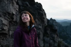 Rab Womens Firewall Mountain Jacket - Mulberry