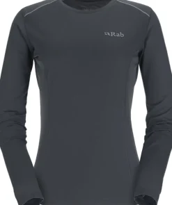 Rab Womens Force Long Sleeved Tee - Beluga