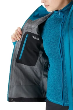 Rab Womens Kangri GTX Jacket - Marina Blue