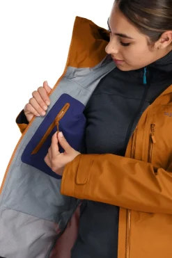 Rab Womens Latok Mountain GTX Jacket - Marmalade