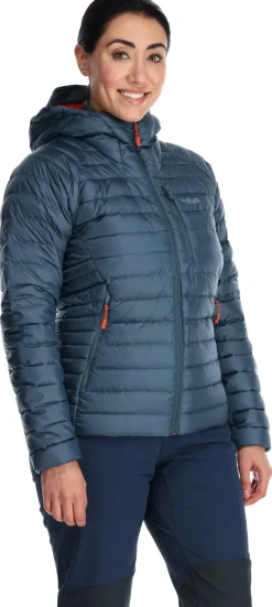 Rab Womens Microlight Alpine Jacket - Orion Blue