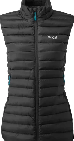 Rab Womens Microlight Vest - Black