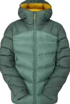 Rab Womens Neutrino Pro Jacket - Green Slate-Eucalyptus