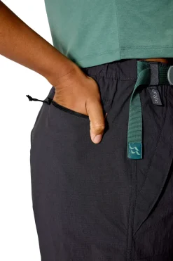 Rab Womens Rowtor Shorts - Anthracite