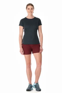 Rab Womens Sonic Ultra Tee - Beluga-Graphene