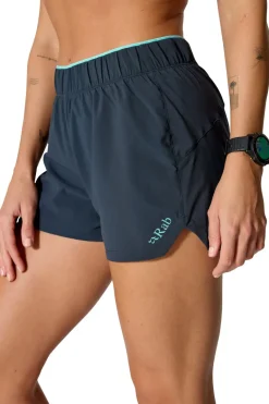 Rab Womens Talus Active Shorts - Tempest Blue