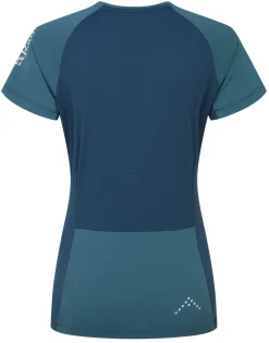 Rab Womens Trail Tee - Orion Blue-Tempest Blue