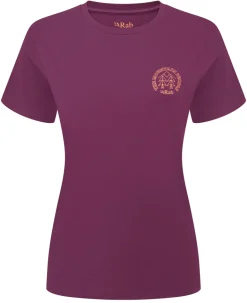 Rab Womens Tuku Cirque Tee - Mulberry