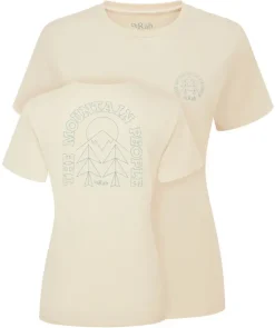 Rab Womens Tuku Cirque Tee - Ecru