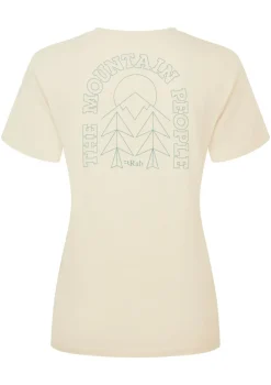 Rab Womens Tuku Cirque Tee - Ecru