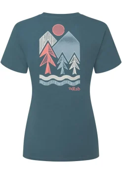 Rab Womens Tuku Vista Tee - Orion Blue
