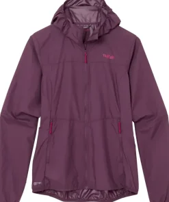 Rab Womens Windgather Hoody - Mulberry