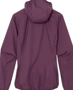 Rab Womens Windgather Hoody - Mulberry