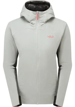 Rab Womens Xenair Alpine Flex Jacket - Light Zinc