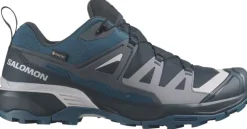 Salomon Mens X Ultra 360 GTX Shoes - Carbon-India Ink-Deep Dive