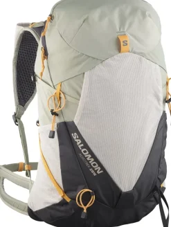 Salomon Womens Aerotrek 28 Rucksack - Seagrass-Silver Cloud-Nine Iron