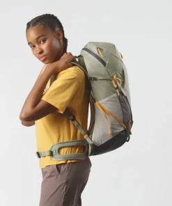 Salomon Womens Aerotrek 28 Rucksack - Seagrass-Silver Cloud-Nine Iron