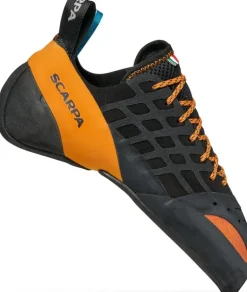 Scarpa Instinct Lace Climbing Shoes - Black-Orange