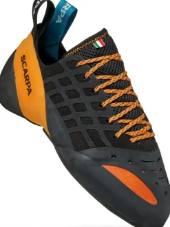 Scarpa Instinct Lace Climbing Shoes - Black-Orange