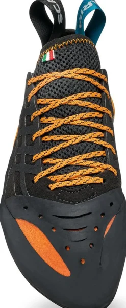 Scarpa Instinct Lace Climbing Shoes - Black-Orange