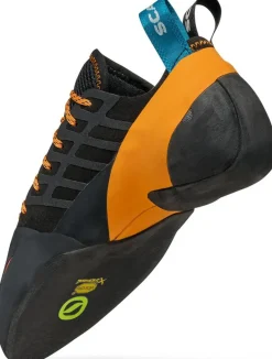Scarpa Instinct Lace Climbing Shoes - Black-Orange