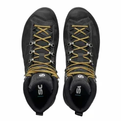 Scarpa Mens Mescalito Trek GTX Boots - Dark Anthracite-Mustard