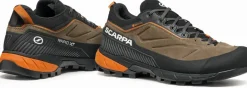 Scarpa Mens Rapid XT GTX Shoes - Caribou-Rust Orange