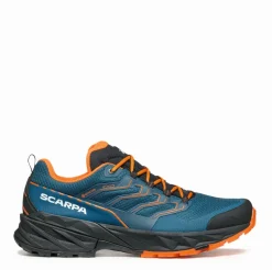 Scarpa Mens Rush GTX 2 Shoes - Cosmic Blue-Orange