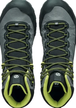 Scarpa Mens Rush TRK LT GTX Boots - Gray-Lime