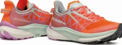 Scarpa Womens Golden Gate 2 ATR Running Shoe - Orange Fluo-Orchid