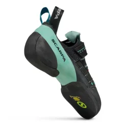 Scarpa Womens Instinct VS Climbing Shoes - Black-Aqua