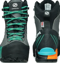 Scarpa Womens Ribelle Lite HD Boots - Iron Gray-Tropical Green