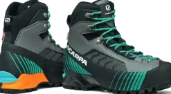 Scarpa Womens Ribelle Lite HD Boots - Iron Gray-Tropical Green