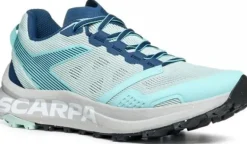 Scarpa Womens Spin Planet Trail Running Shoes - Aqua-Nile Blue