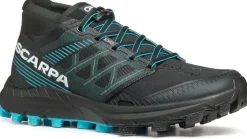 Scarpa Womens Spin ST Shoe - Black-Azure