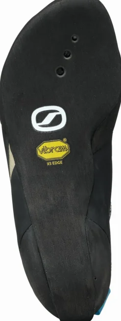 Scarpa Womens Vapour Lace Climbing Shoes - Dust Grey-Aqua