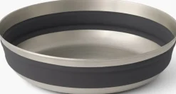 Sea To Summit Detour Stainless Steel Collapsible Bowl - L - Beluga