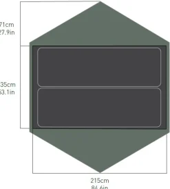 Sea To Summit Ikos TR2 Tent - Laurel Wreath