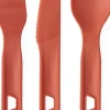 Sea To Summit Passage Cutlery Set - 3 Piece - Spicy Orange