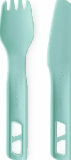 Sea To Summit Passage Cutlery Set - 2 Piece - Aqua Sea