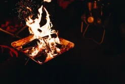 Snow Peak Pack and Carry Fireplace - L