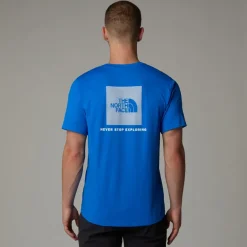 The North Face Mens 24/7 Box NSE SS Tee - Hero Blue